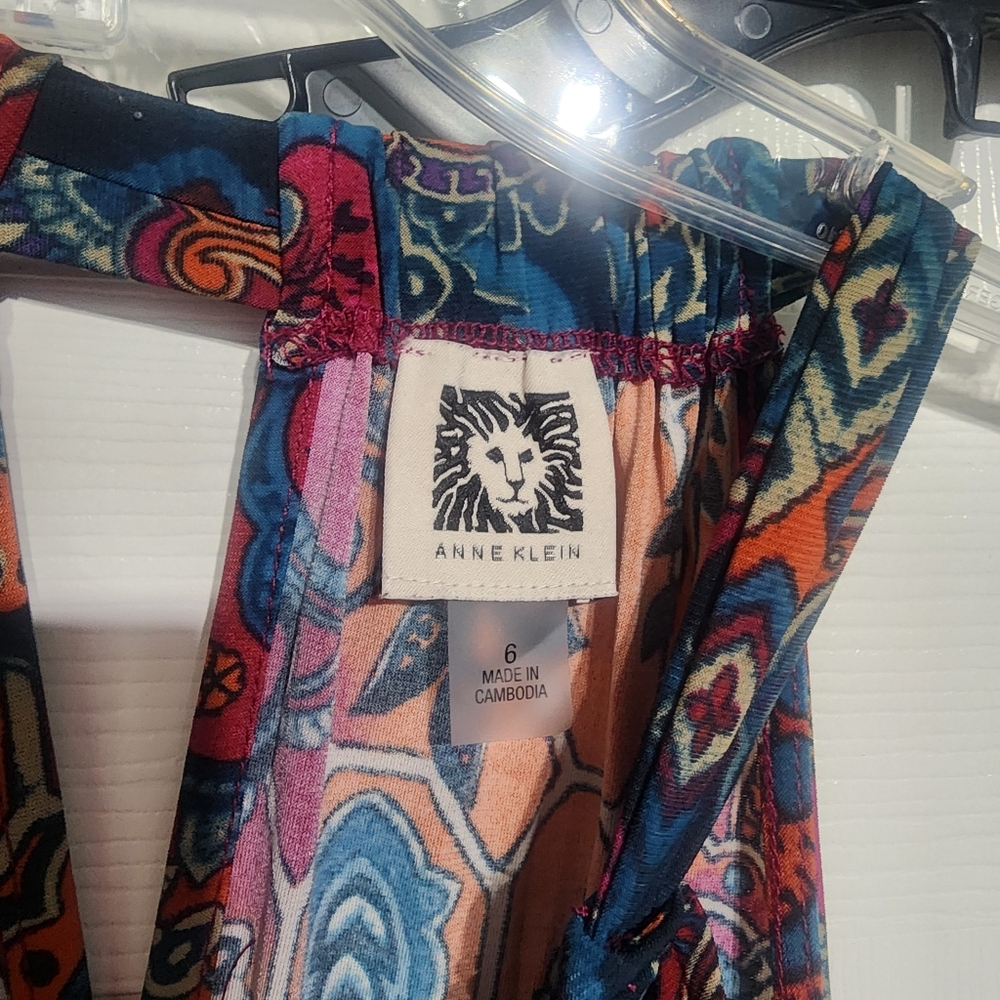 Anne Klein size 6 maxi dress